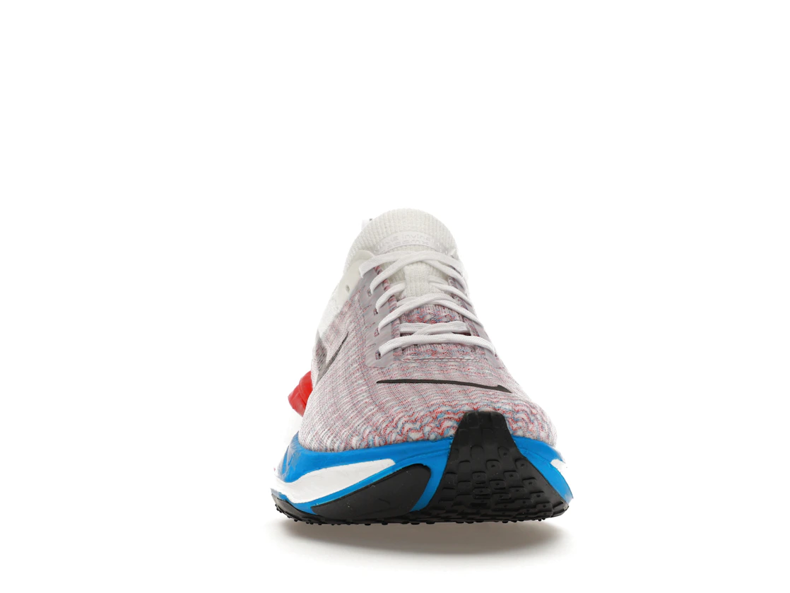 Vue 9 de Nike ZoomX Invincible Run 3 White University Red Photo Blue Black