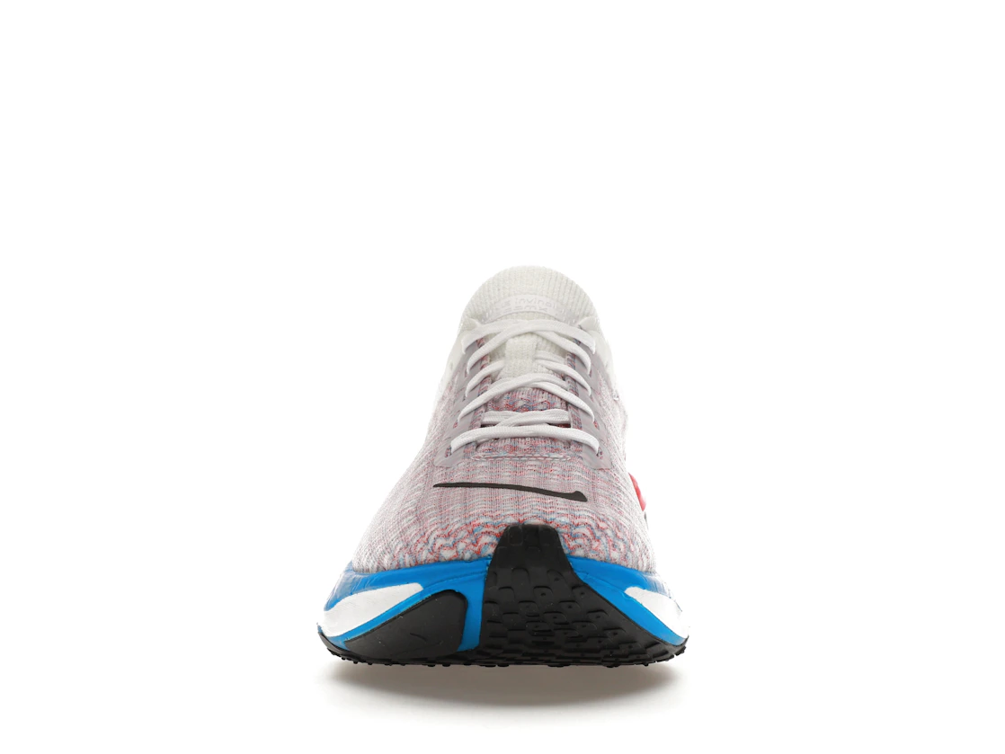 Vue 10 de Nike ZoomX Invincible Run 3 White University Red Photo Blue Black