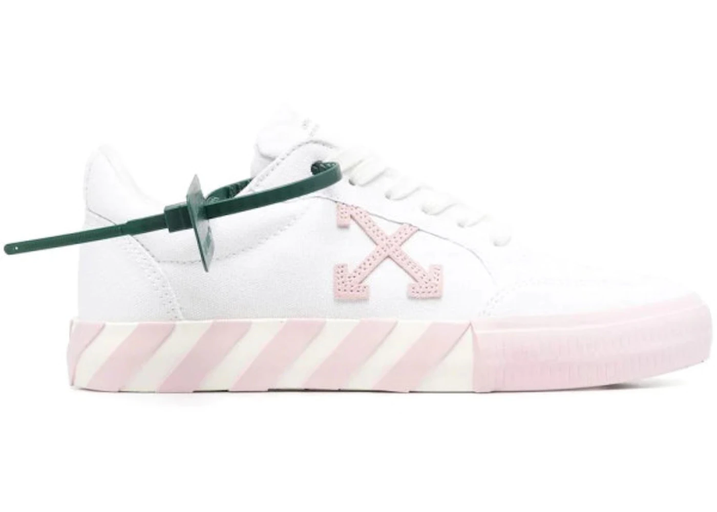 OFF-WHITE Low Vulcanized Canvas White Pink 