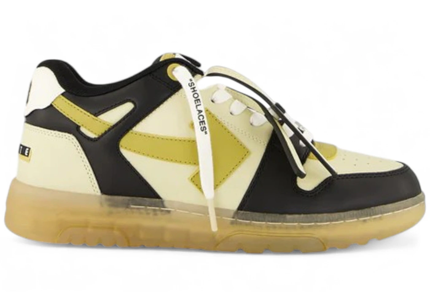 OFF-WHITE Out Of Office OOO Low Tops Sand Golden Brown