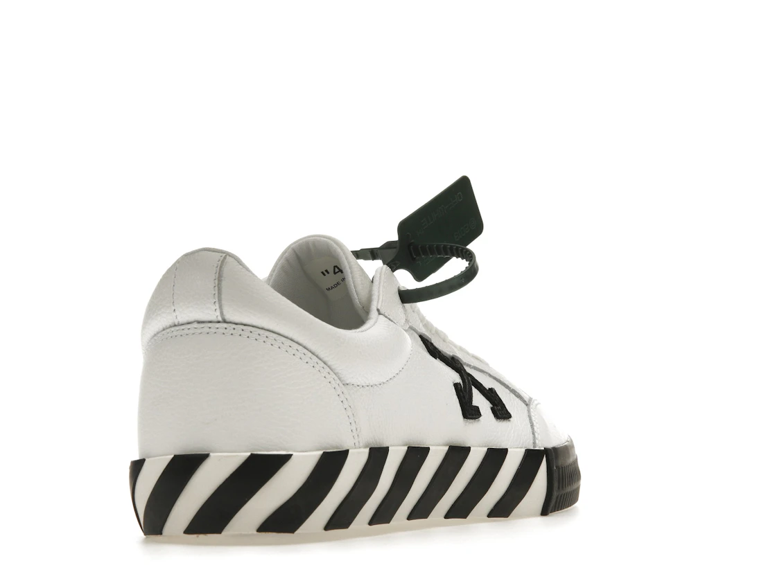 Vue 31 de OFF-WHITE Vulc Low Leather White Black SS22