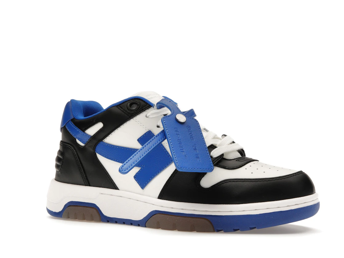 Vue 4 de Off-White Out Of Office Calf Leather Black Blue