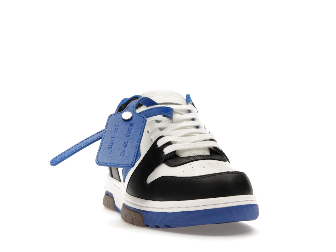 Vue 8 de Off-White Out Of Office Calf Leather Black Blue