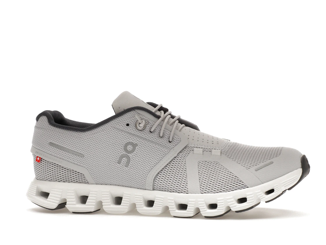 Vue 2 de On Running Cloud 5 Glacier Grey White