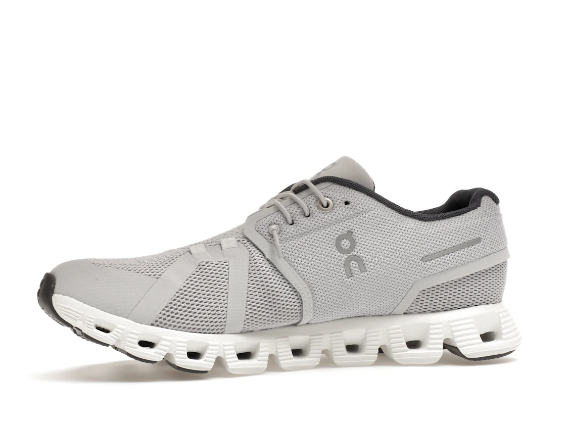 Vue 17 de On Running Cloud 5 Glacier Grey White