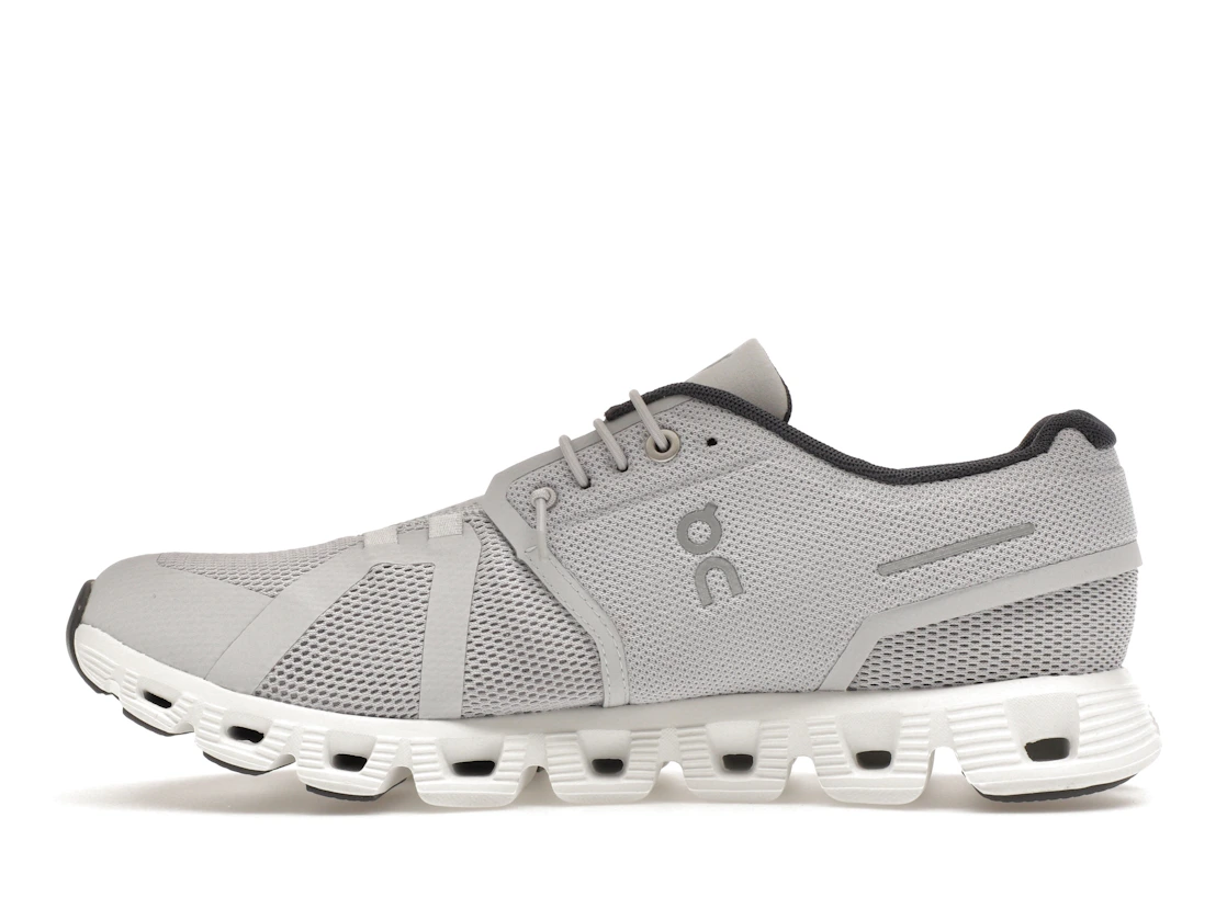 Vue 19 de On Running Cloud 5 Glacier Grey White