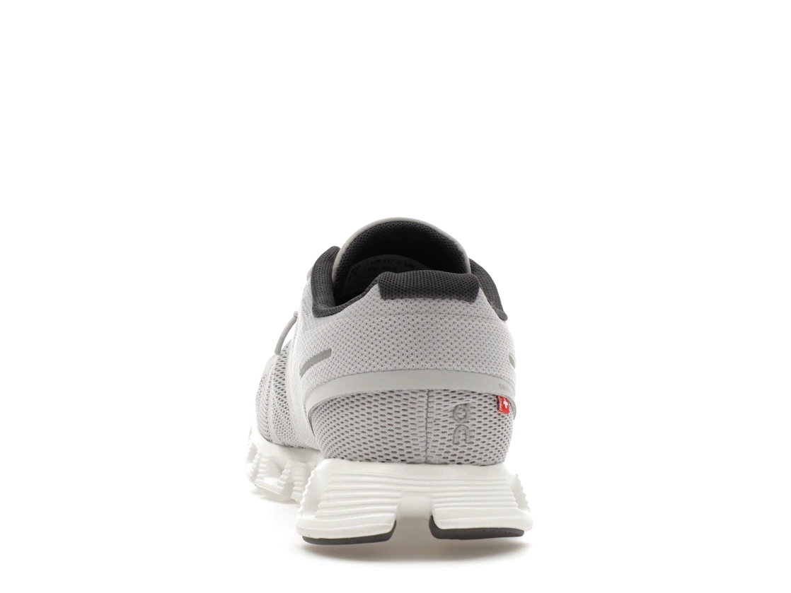 Vue 27 de On Running Cloud 5 Glacier Grey White