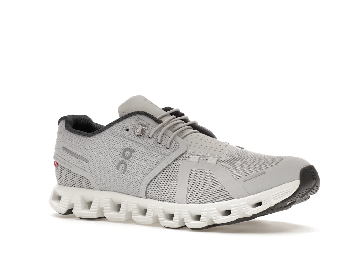 Vue 4 de On Running Cloud 5 Glacier Grey White