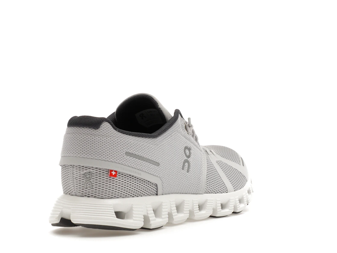 Vue 31 de On Running Cloud 5 Glacier Grey White