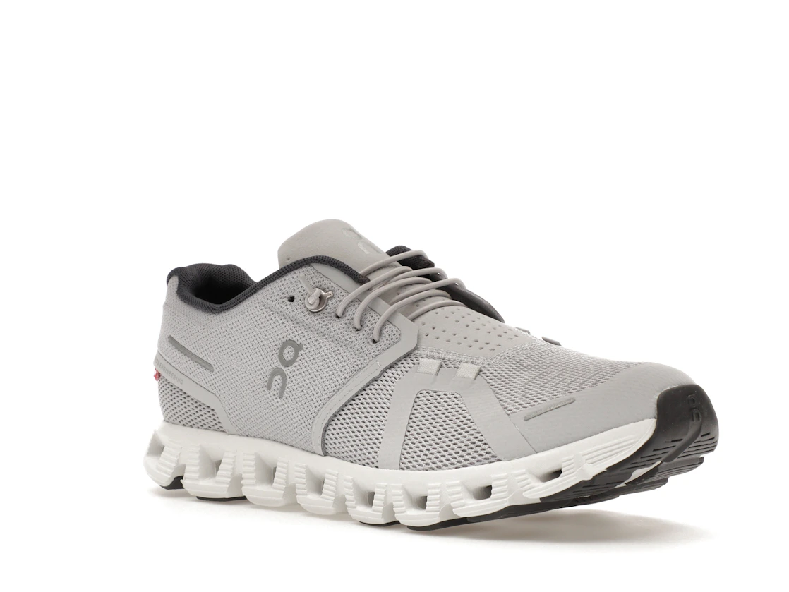 Vue 5 de On Running Cloud 5 Glacier Grey White