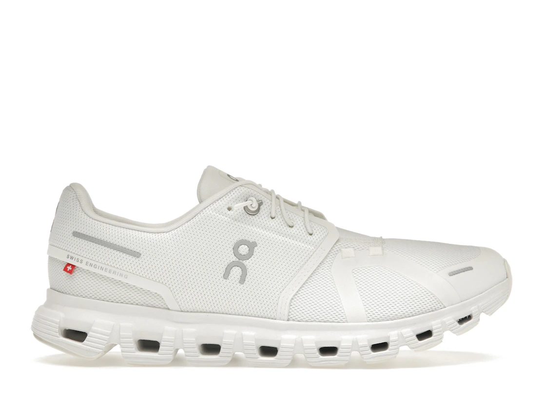Vue 1 de On Running Cloud 6 All White