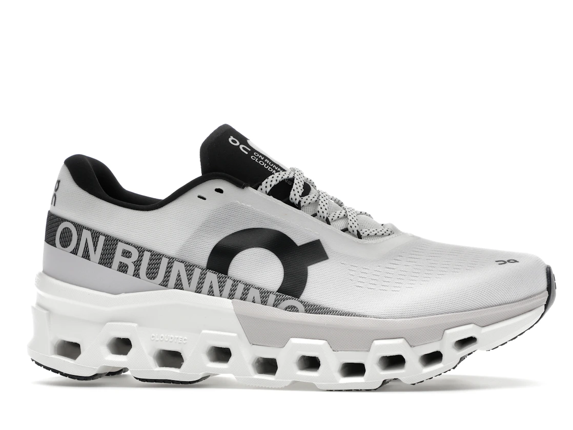 Vue 2 de On Running Cloudmonster 2 White Frost