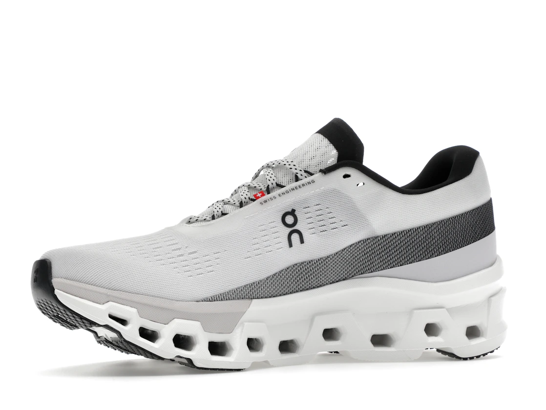 Vue 17 de On Running Cloudmonster 2 White Frost