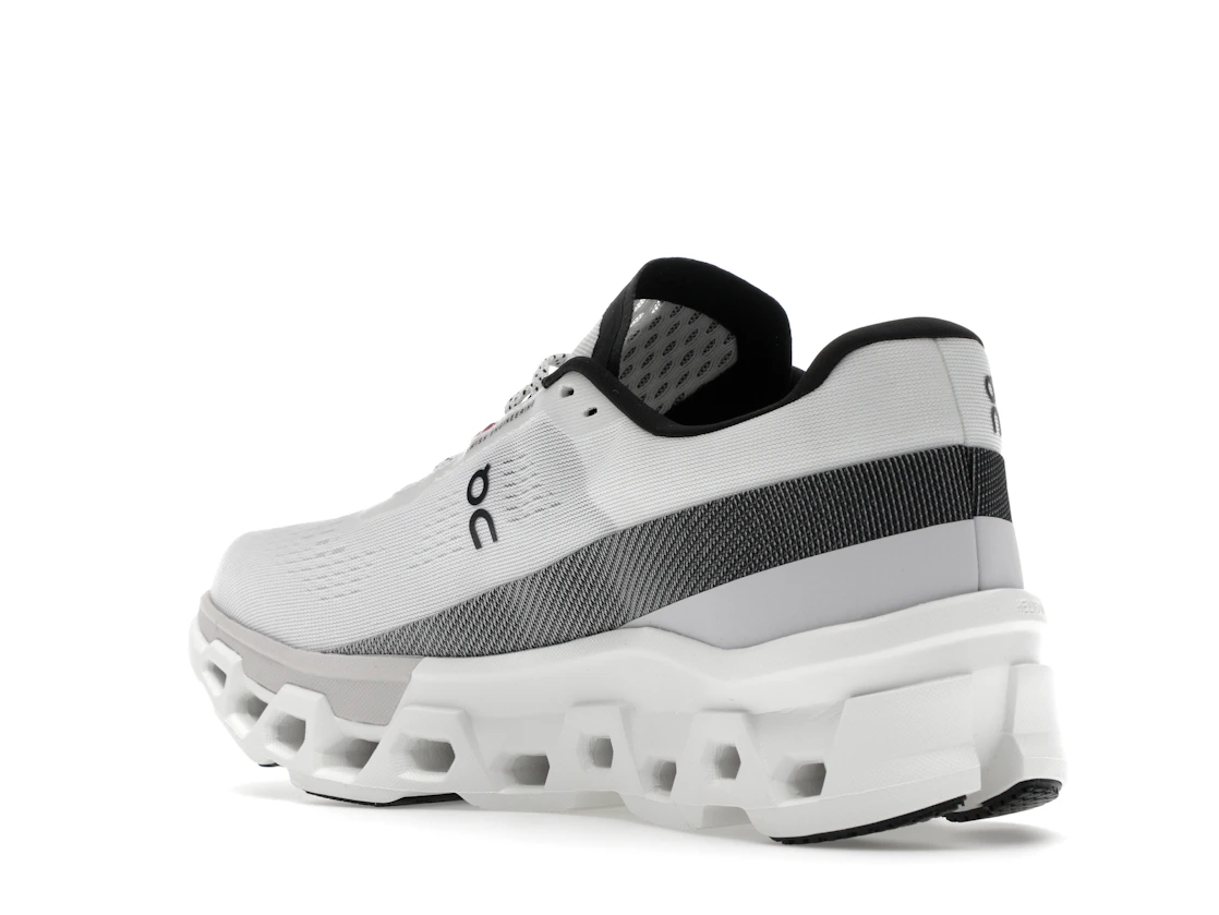 Vue 24 de On Running Cloudmonster 2 White Frost