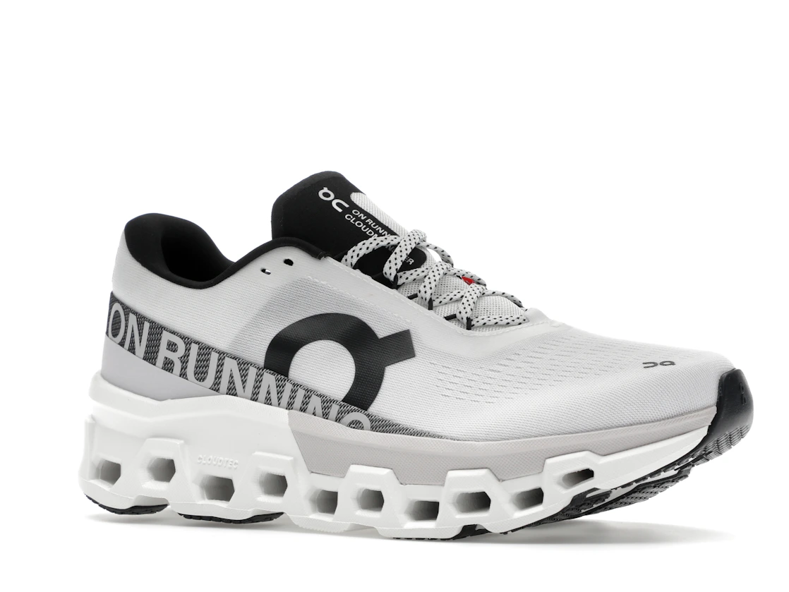 Vue 4 de On Running Cloudmonster 2 White Frost
