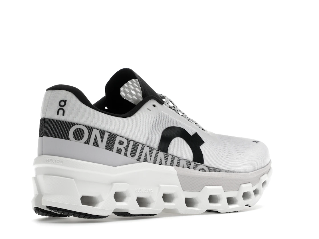 Vue 33 de On Running Cloudmonster 2 White Frost