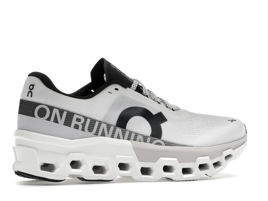 Vue 35 de On Running Cloudmonster 2 White Frost