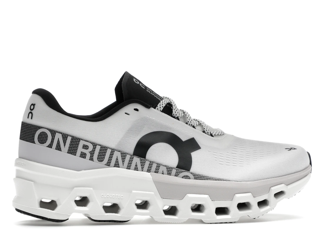 Vue 36 de On Running Cloudmonster 2 White Frost