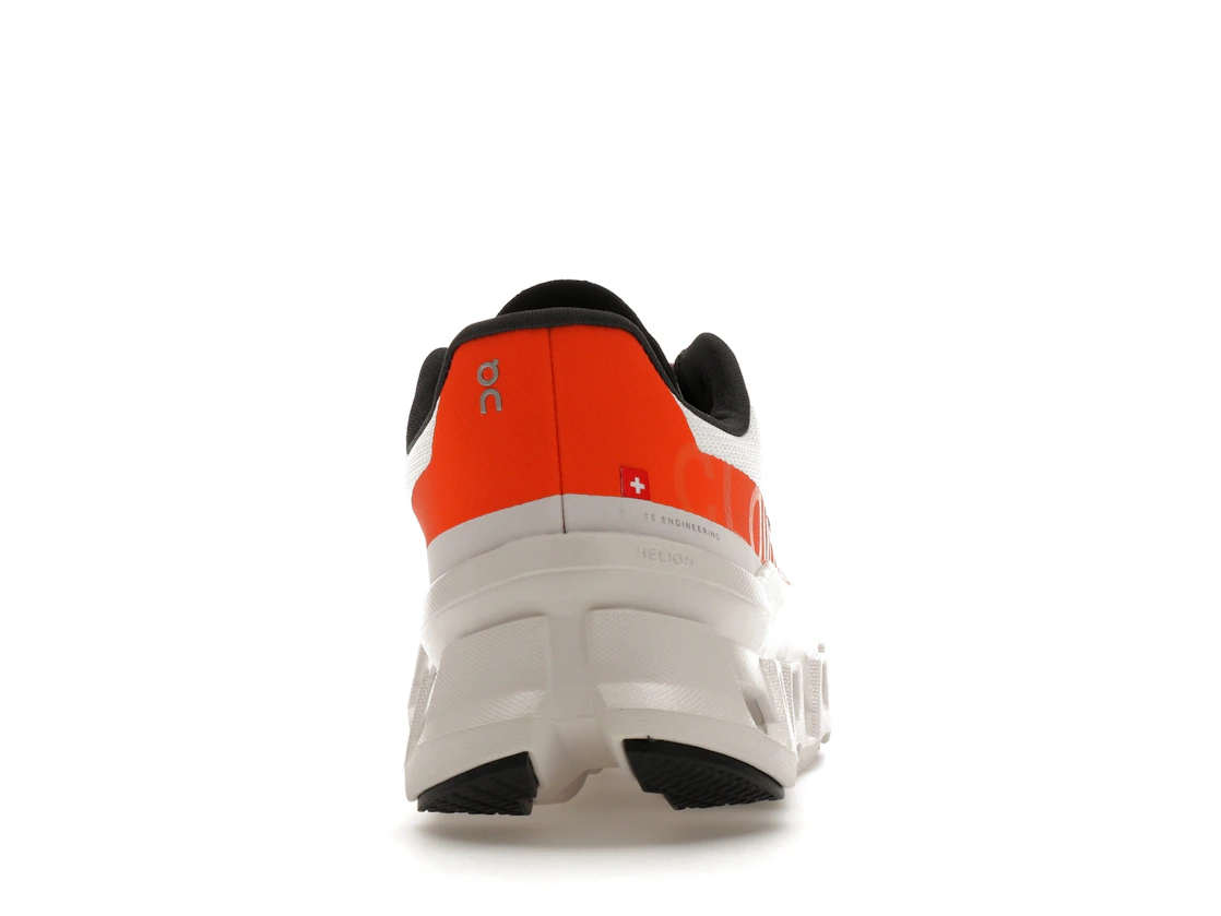 Vue 28 de On Running Cloudmonster Undyed-White Flame 