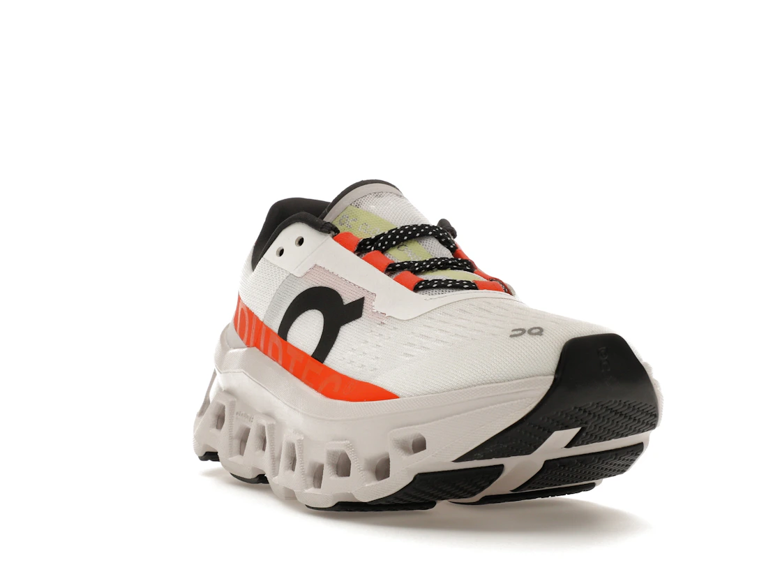 Vue 7 de On Running Cloudmonster Undyed-White Flame 