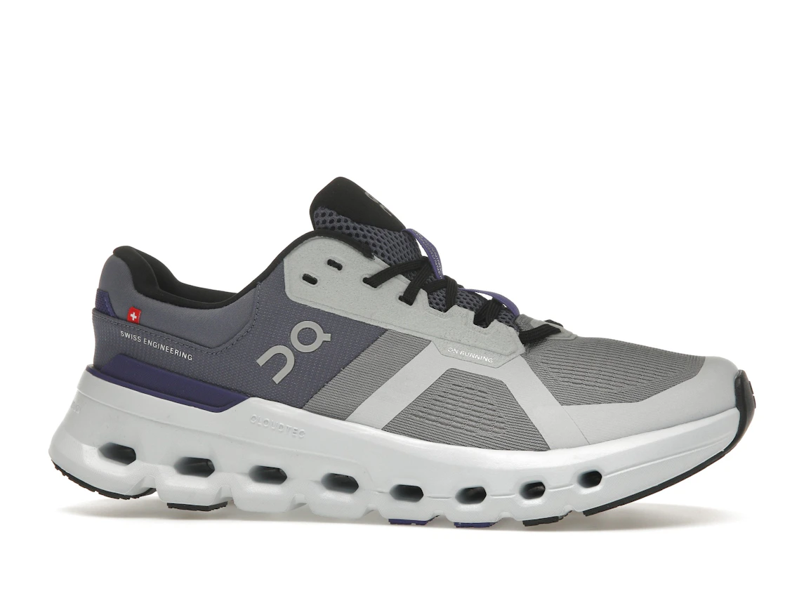 Vue 2 de On Running Cloudrunner 2 Fossil Indigo