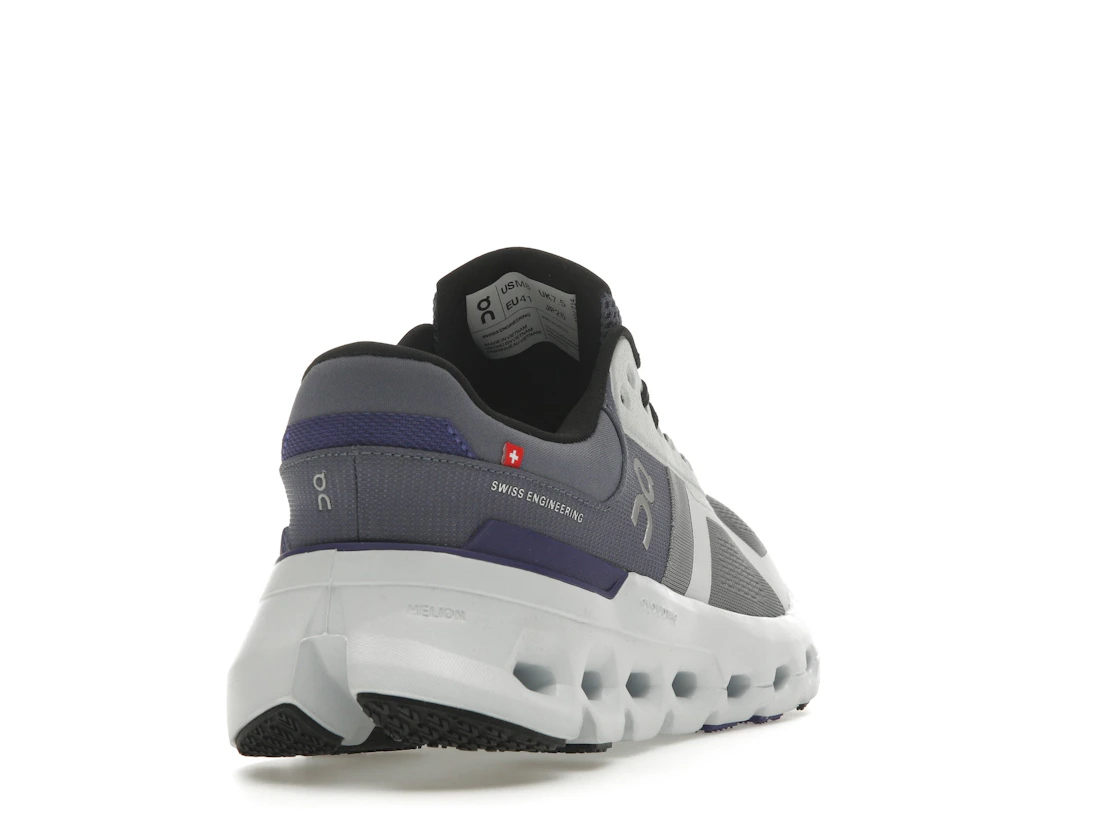 Vue 30 de On Running Cloudrunner 2 Fossil Indigo