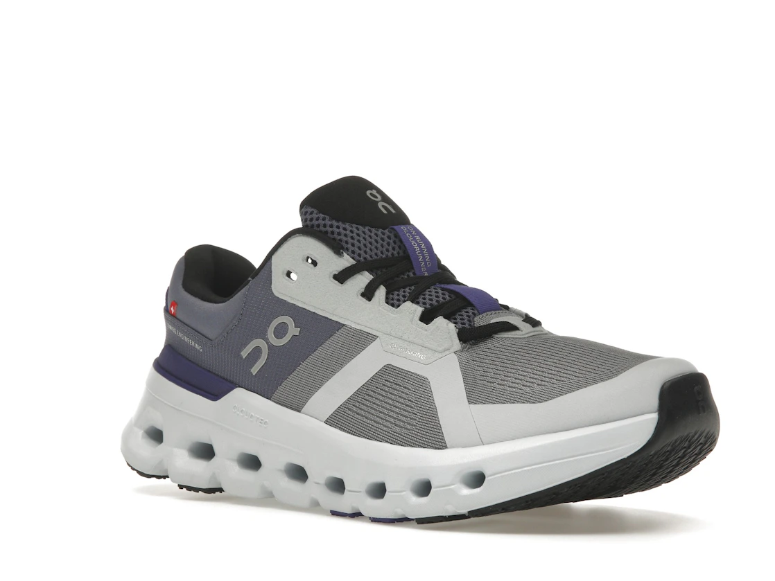 Vue 5 de On Running Cloudrunner 2 Fossil Indigo