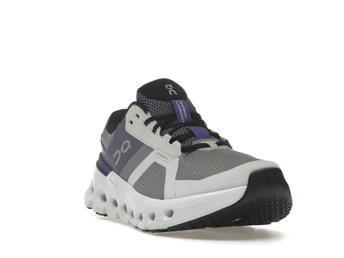 Vue 7 de On Running Cloudrunner 2 Fossil Indigo