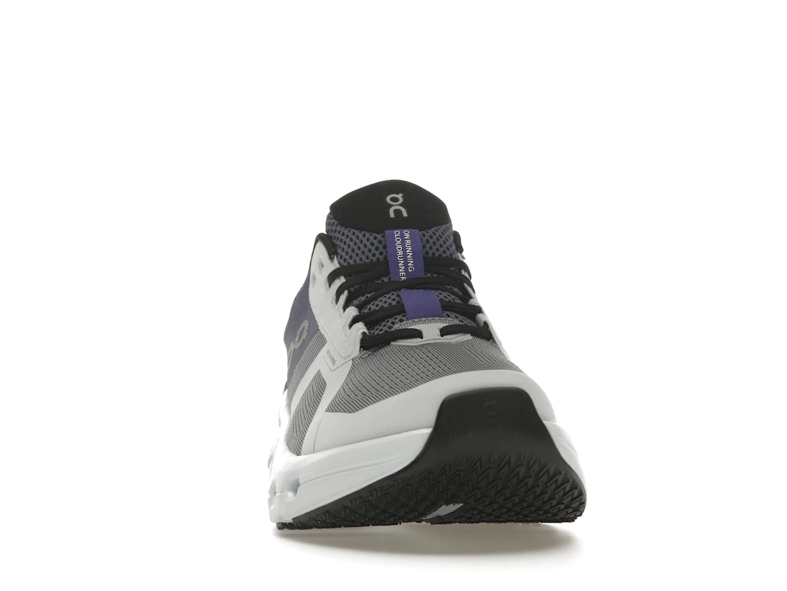 Vue 9 de On Running Cloudrunner 2 Fossil Indigo