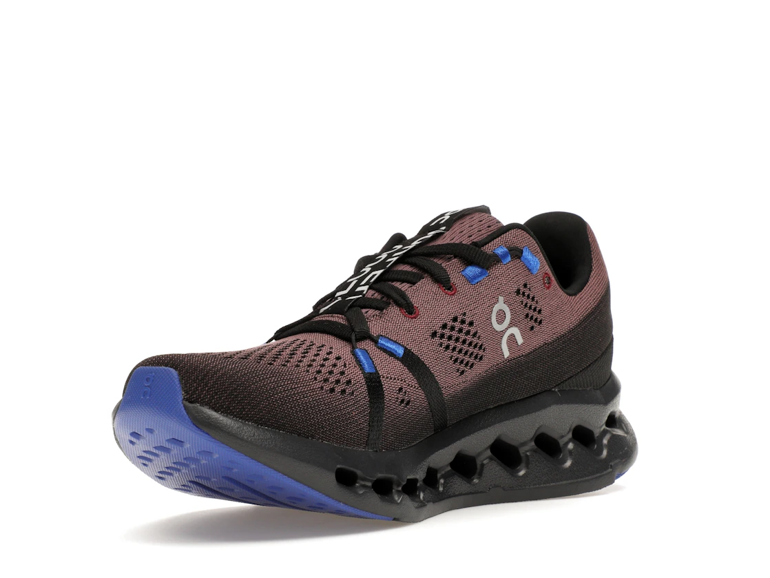 Vue 14 de On Running Cloudsurfer Black Cobalt 