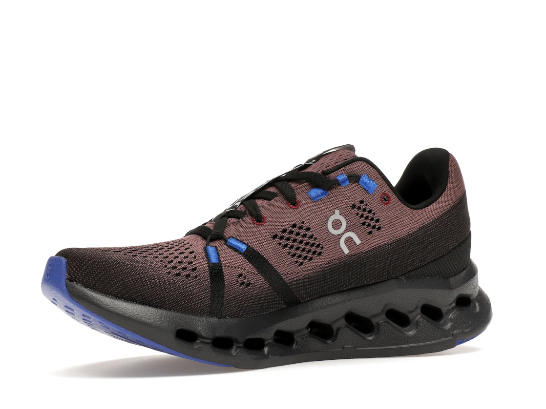 Vue 16 de On Running Cloudsurfer Black Cobalt 