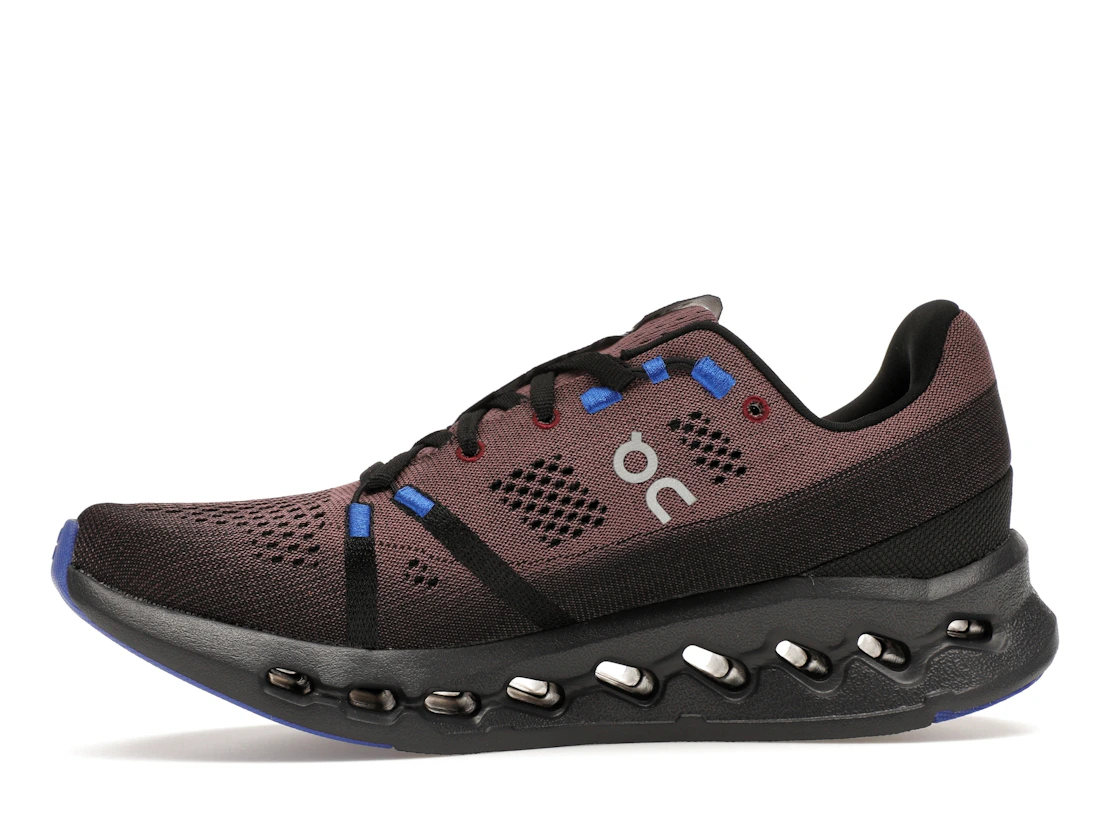 Vue 18 de On Running Cloudsurfer Black Cobalt 