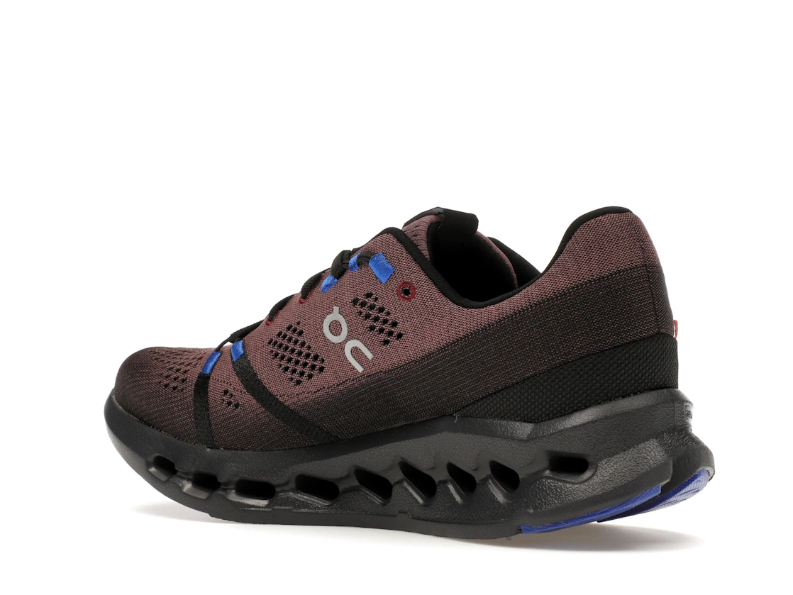 Vue 23 de On Running Cloudsurfer Black Cobalt 