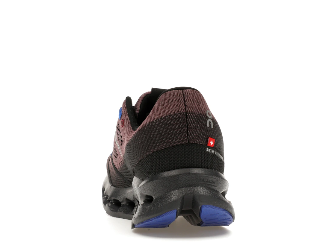 Vue 27 de On Running Cloudsurfer Black Cobalt 