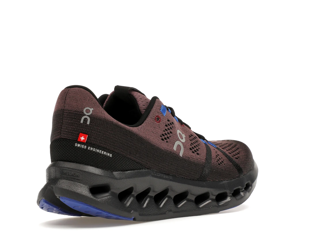 Vue 32 de On Running Cloudsurfer Black Cobalt 