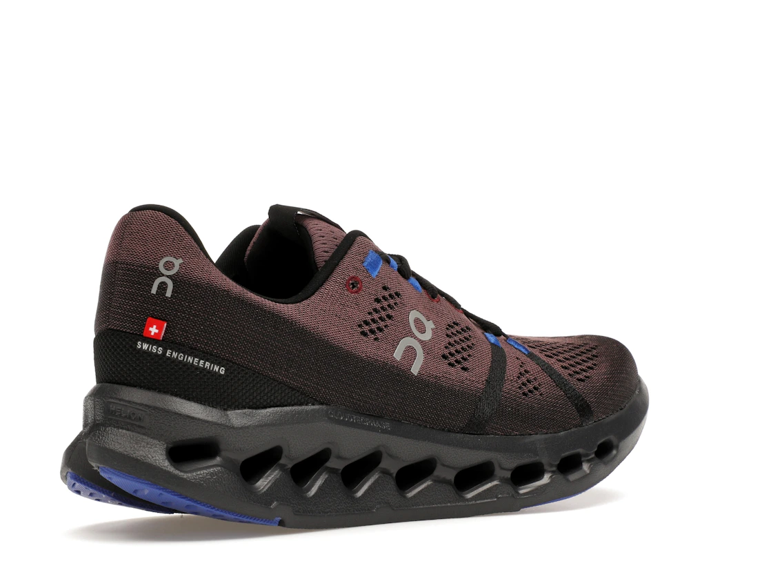 Vue 33 de On Running Cloudsurfer Black Cobalt 