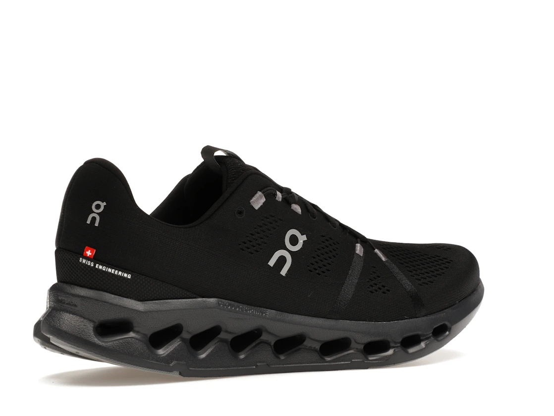 Vue 34 de On Running Cloudsurfer Black