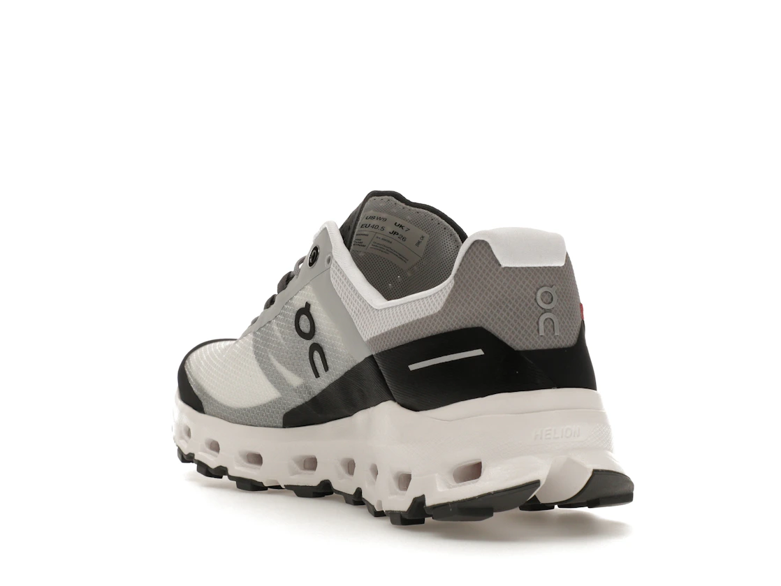 Vue 25 de On Running Cloudvista Glacier Grey Black 
