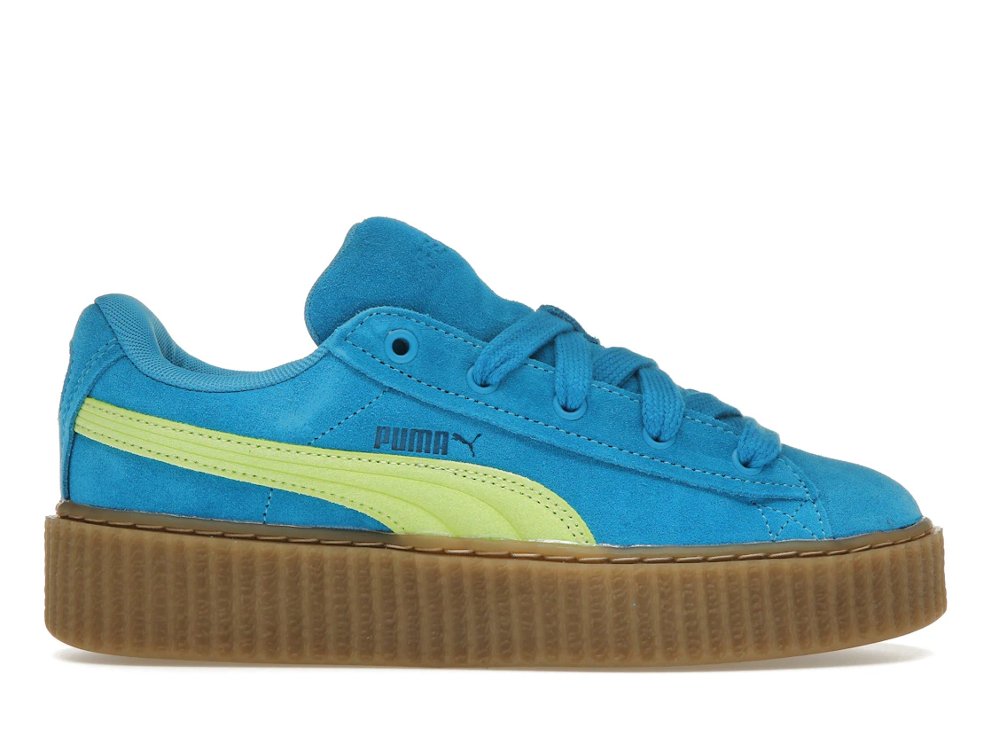 Vue 1 de Puma Creeper Phatty Rihanna Fenty Speed Blue