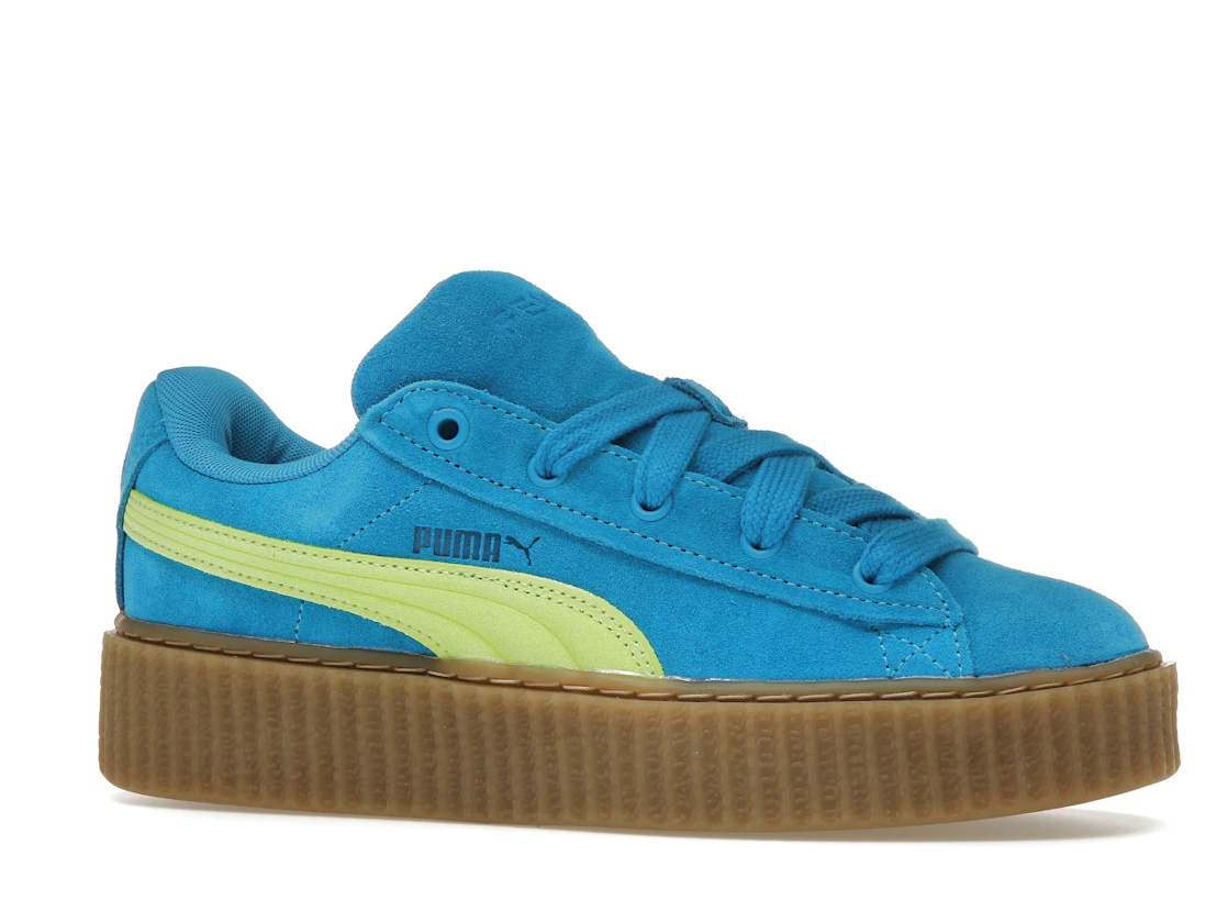 Vue 3 de Puma Creeper Phatty Rihanna Fenty Speed Blue