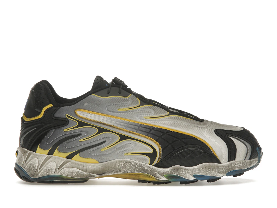 Vue 1 de Puma Inhale OG A$AP Rocky Distressed Pack Cream Black