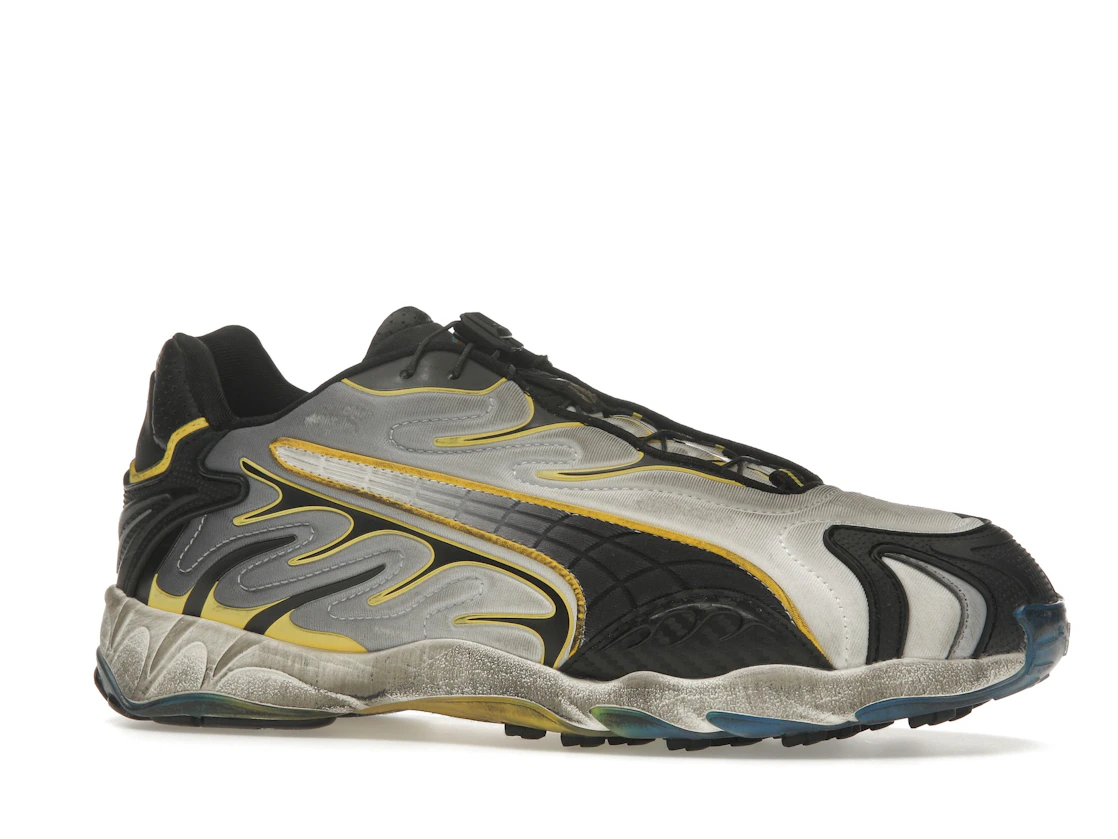 Vue 3 de Puma Inhale OG A$AP Rocky Distressed Pack Cream Black