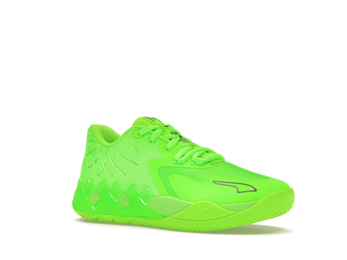 Vue 4 de Puma LaMelo Ball MB.01 Lo Team Color Green Gecko (GS)
