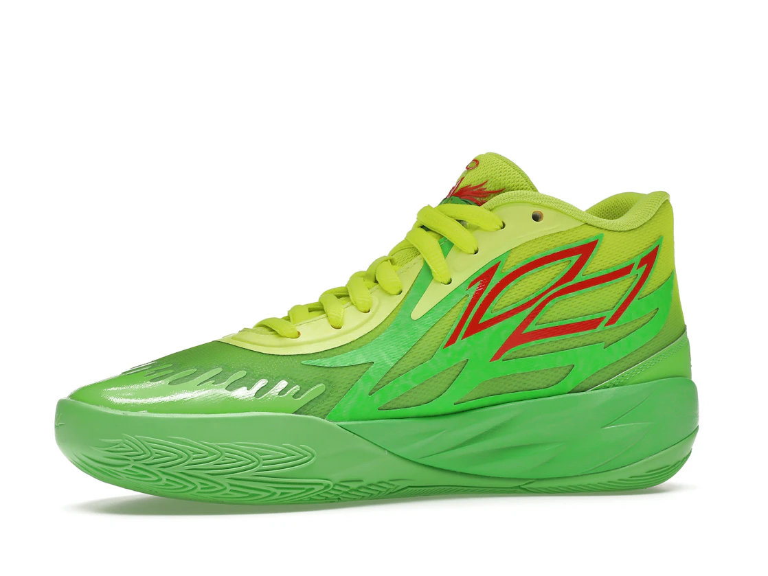 Vue 17 de Puma LaMelo Ball MB.02 Nickelodeon Slime (GS)