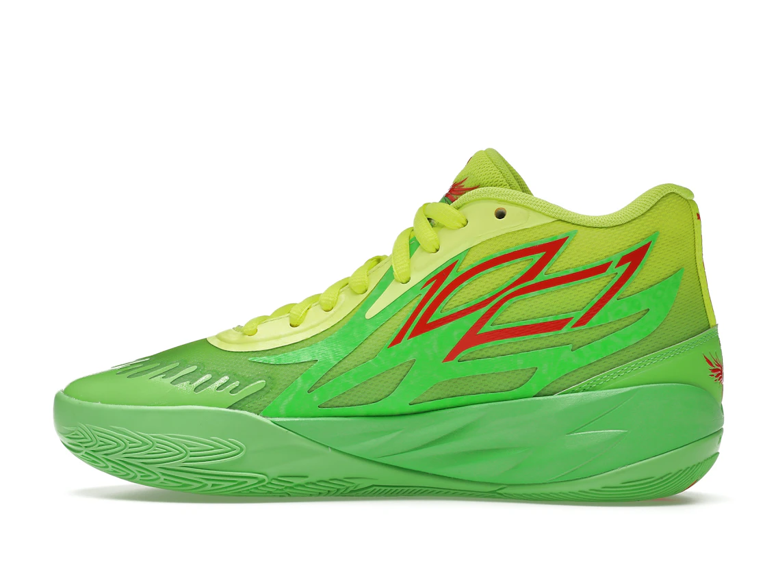 Vue 20 de Puma LaMelo Ball MB.02 Nickelodeon Slime (GS)