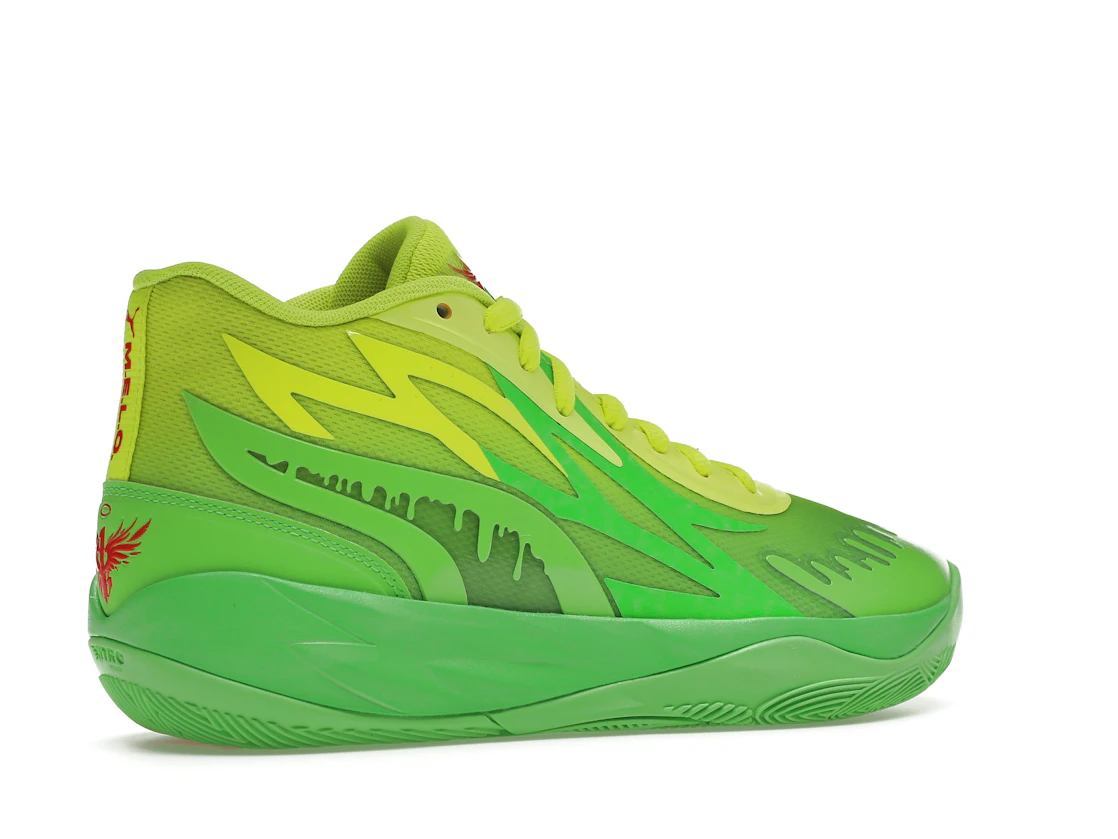 Vue 34 de Puma LaMelo Ball MB.02 Nickelodeon Slime (GS)