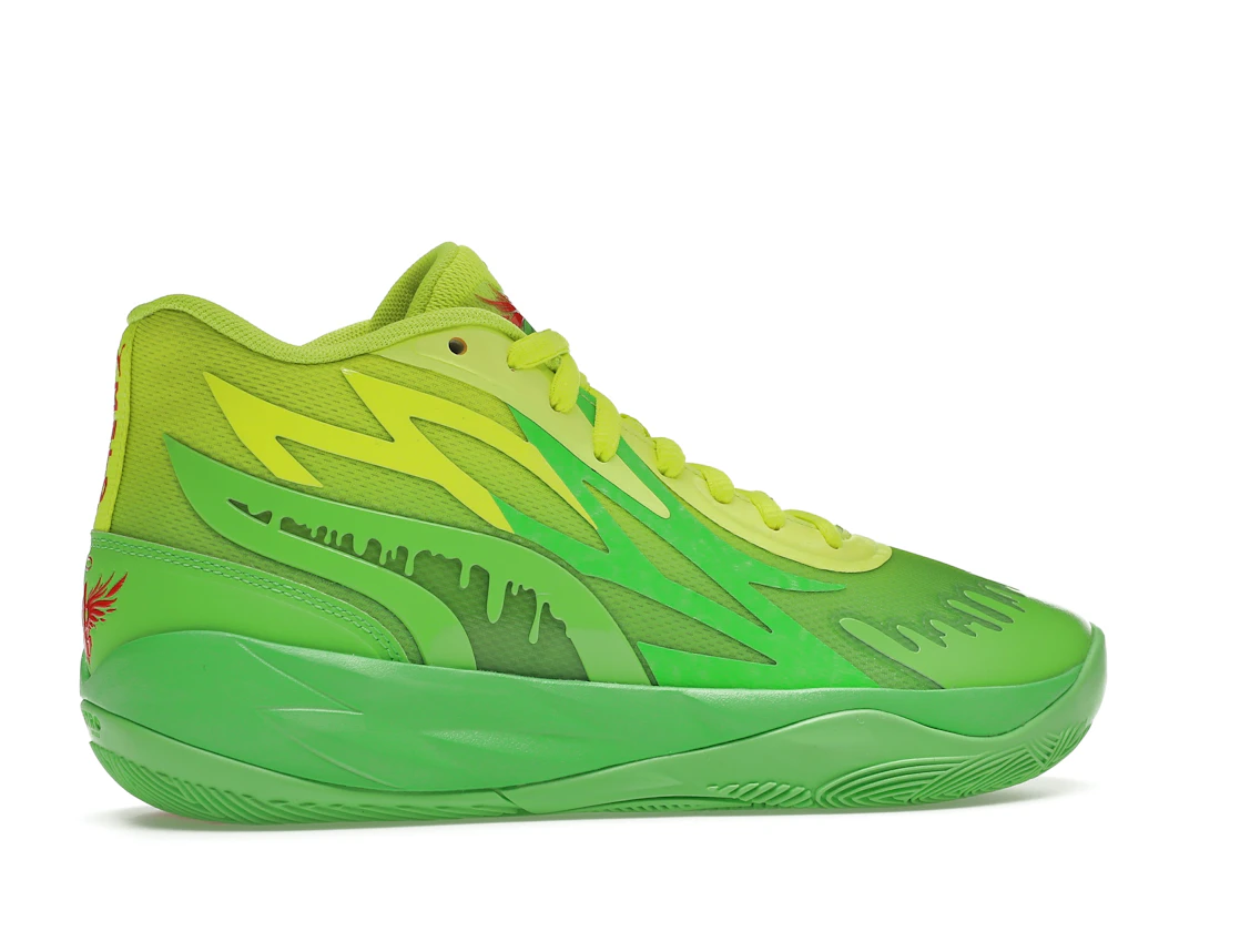 Vue 35 de Puma LaMelo Ball MB.02 Nickelodeon Slime (GS)