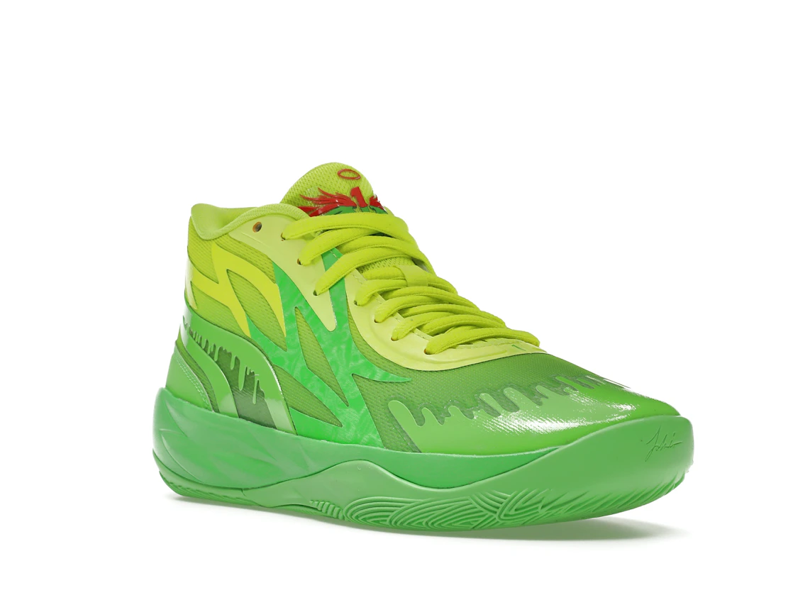 Vue 6 de Puma LaMelo Ball MB.02 Nickelodeon Slime (GS)