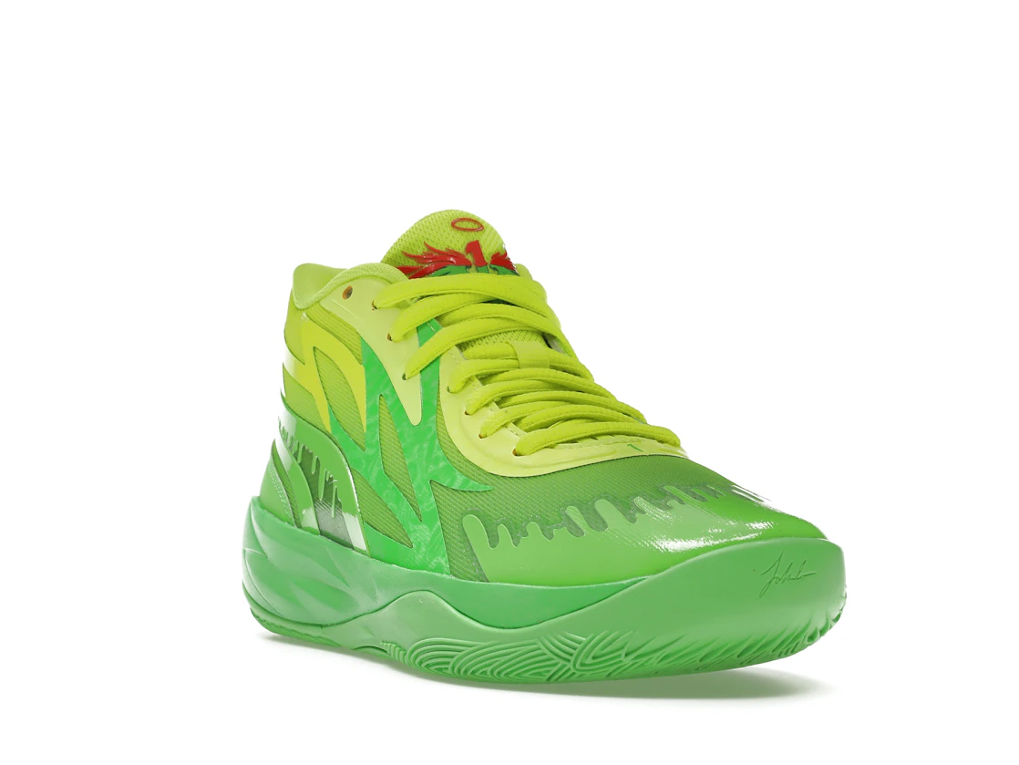 Vue 7 de Puma LaMelo Ball MB.02 Nickelodeon Slime (GS)