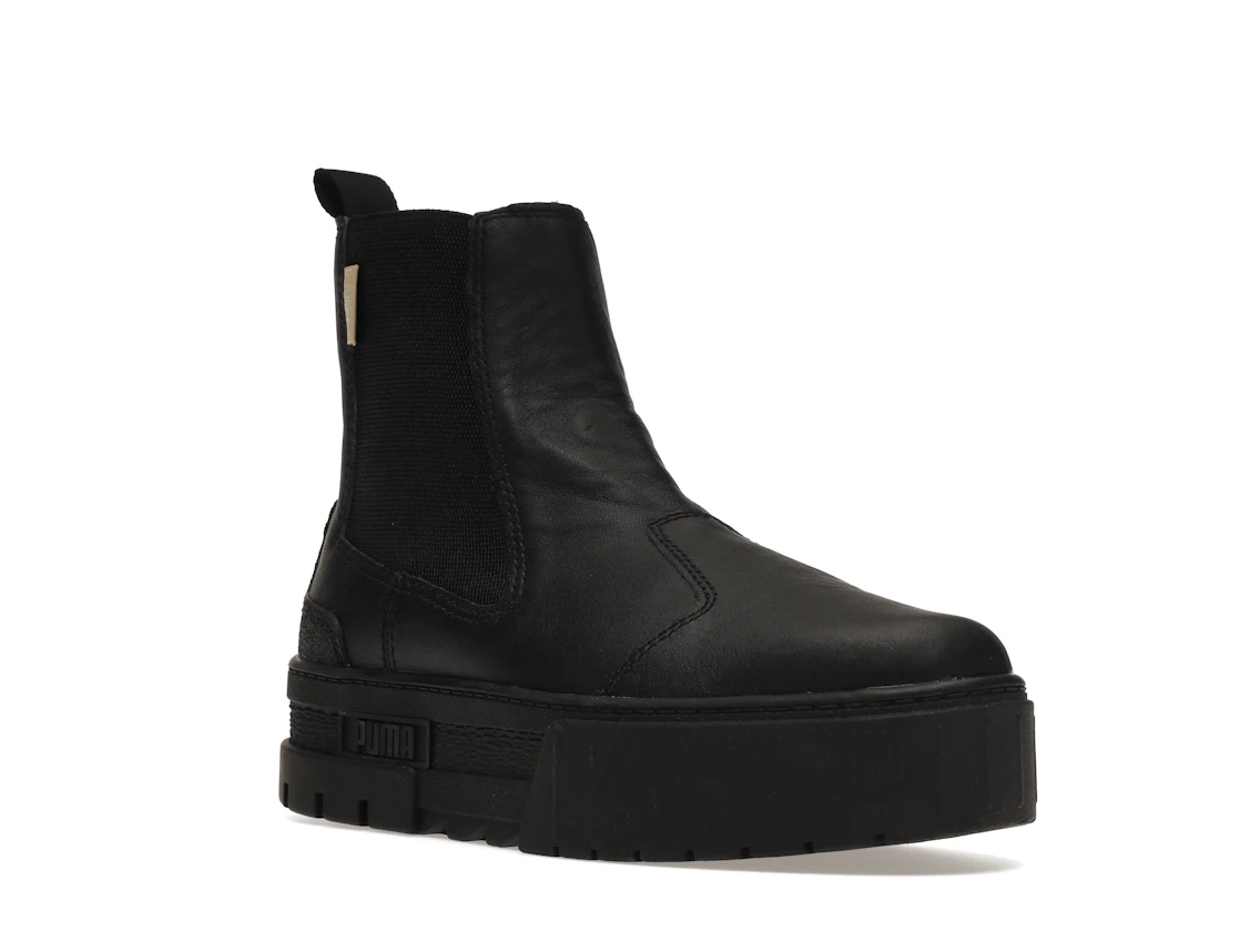 Vue 6 de Puma Mayze Mayze Chelsea Boot Infuse Black 